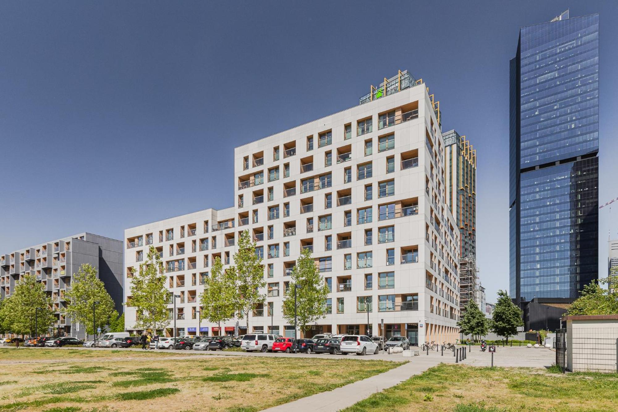 Superapart Kolejowa 49A Warschau Exterior foto